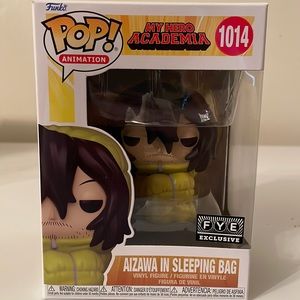 Funko pop aizawa in sleeping bag